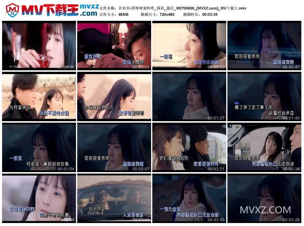 许贝贝-哎呀呀爱咋咋_国语_流行_ME700826